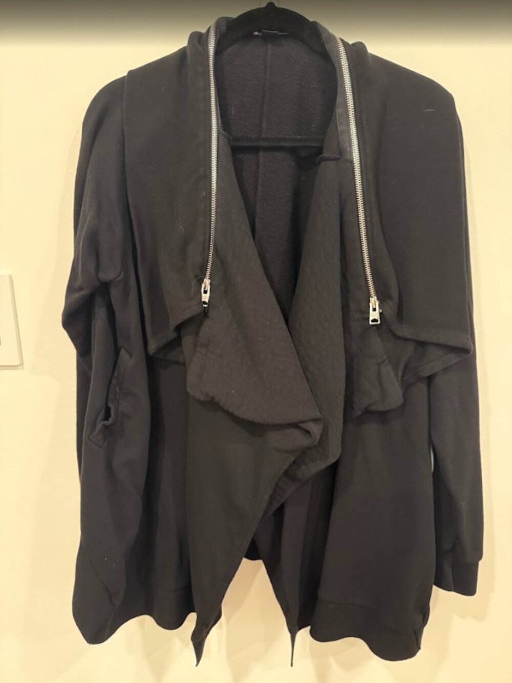 ALLSAINTS Dahlia Drape Sweatshirt